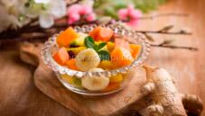 Macedonia esotica, un fine pasto fresco e nutriente