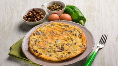frittata di peperoni verdi
