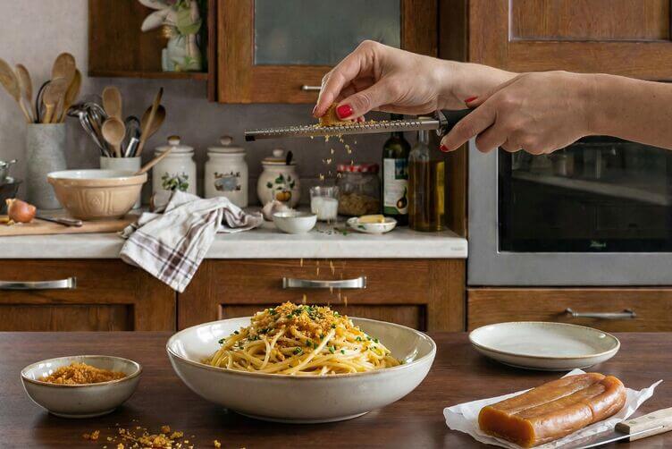 grattatina di bottarga grattatina di bottarga