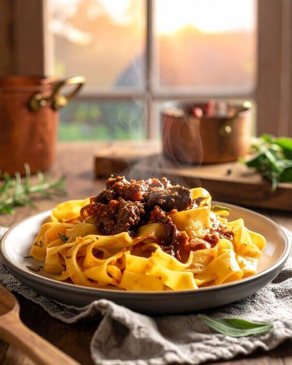 pappardelle al ragu di cinghiale1 pappardelle al ragu di cinghiale1