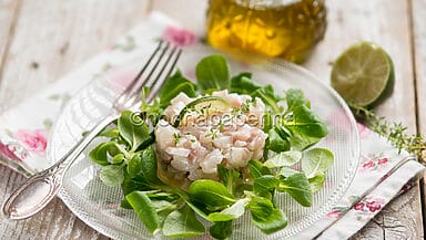 tartare di branzino
