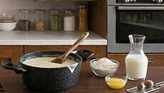 besciamella senza glutine e lattosio