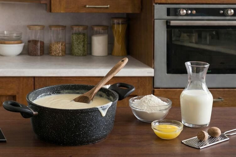 besciamella senza glutine e lattosio