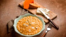Risotto alla zucca mantecato al Gorgonzola e vorrai il bis