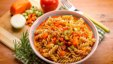 fusilli alle verdure dell orto