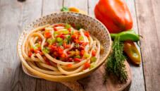 Bucatini con i peperoni per il tuo pranzo