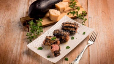 Fagottini di melanzane al forno