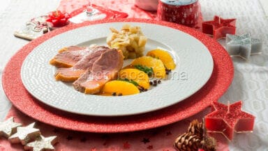 Petto di anatra all arancia profumata al cointreau