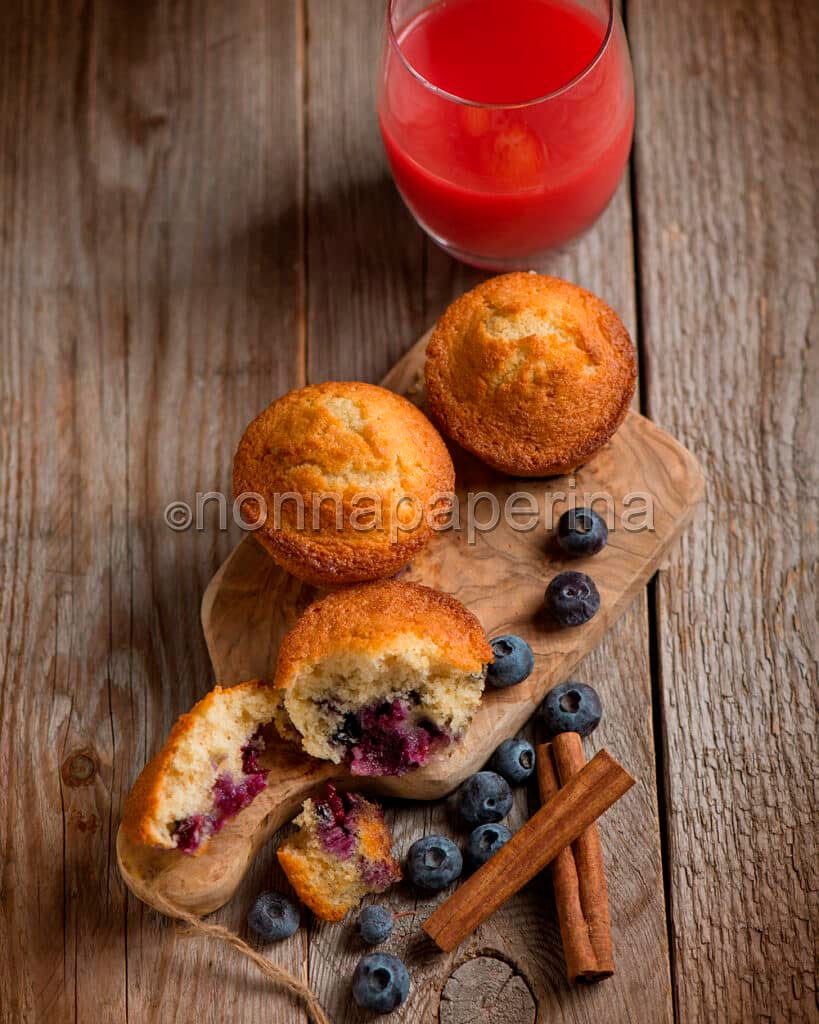 muffins ai mirtilli