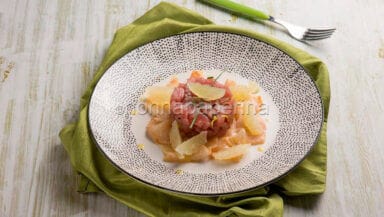 Tartare di tonno agli agrumi