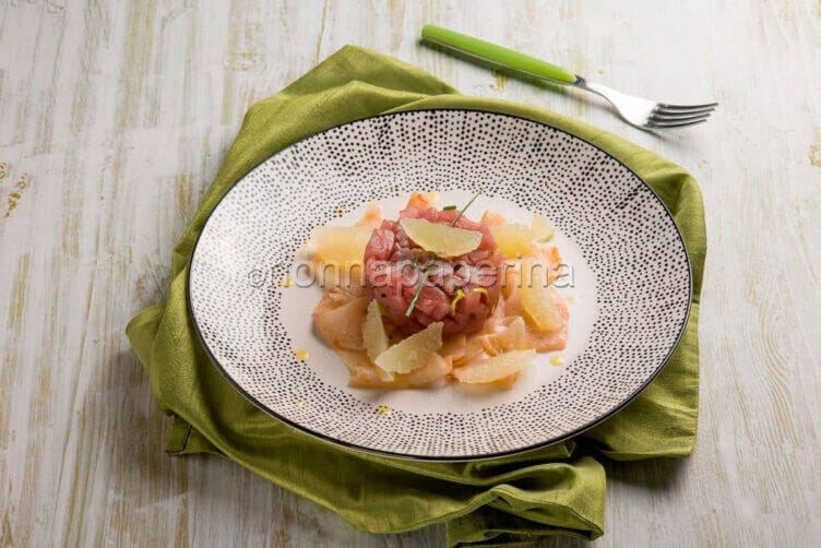 Tartare di tonno agli agrumi