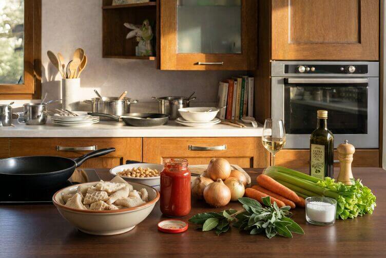 trippa con i ceci ingredienti trippa con i ceci ingredienti