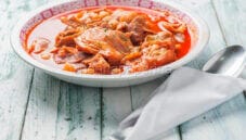 Trippa saporita con i ceci, una ricetta milanese