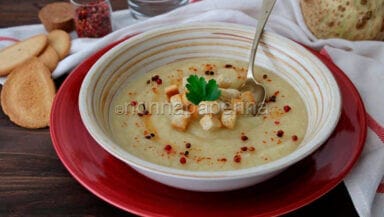 zuppa di sedano rapa