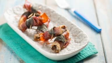 Prosciutto crudo con sorpresa di acciughe