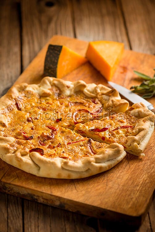 Torta salata di zucca e peperoni Torta salata di zucca e peperoni