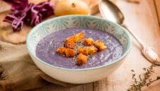 Ricetta per la buonissima Crema di cavolo rosso