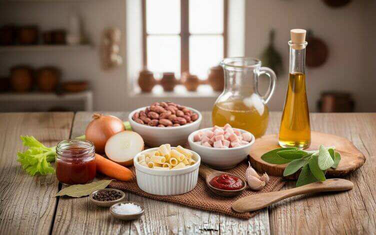 pasta e fagioli ingredienti
