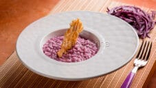 Ricetta veloce per cucinare il Risotto con cavolo rosso