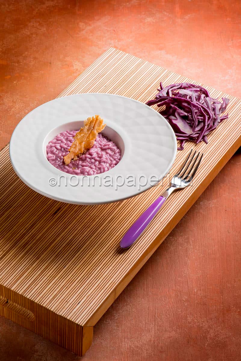 Risotto al cavolo rosso riso cavolo rosso ver