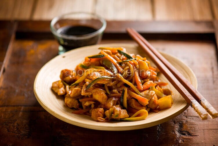 Petto di pollo in agrodolce oggi sulla mia tavola! Petto di pollo in agrodolce