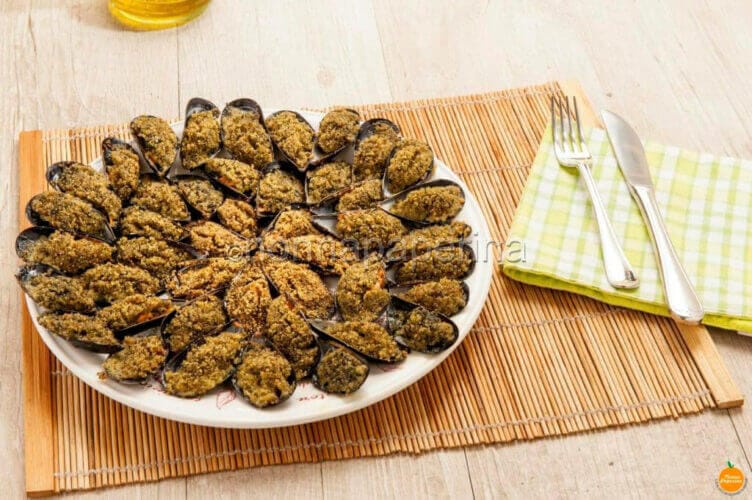 cozze gratinate