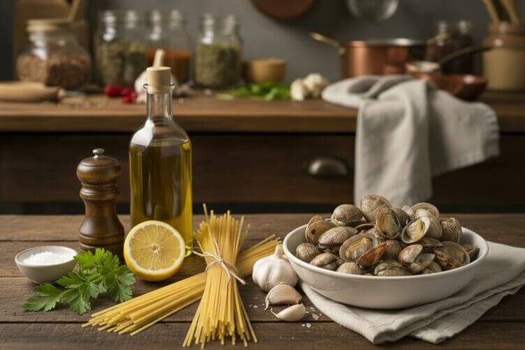 spaghetti alle vongole ingredienti spaghetti alle vongole ingredienti
