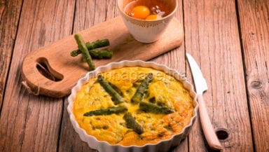 Frittata al forno con asparagi