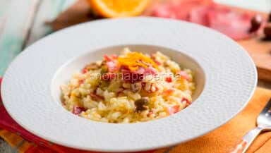 Risotto bresaola e taleggio