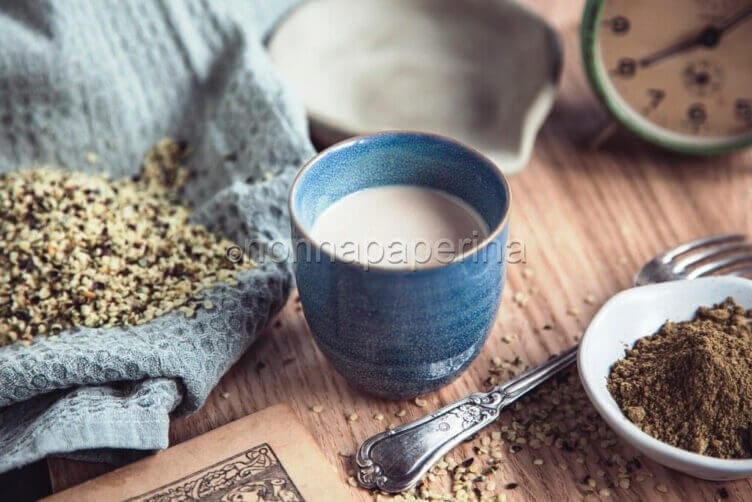 latte di canapa