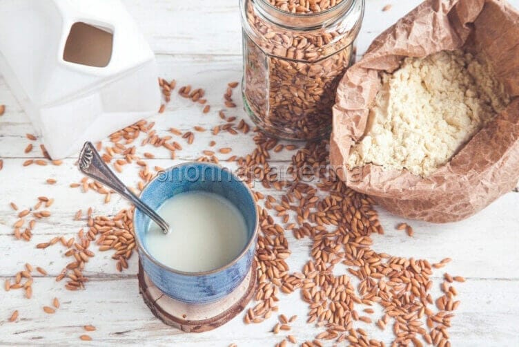 latte di farro