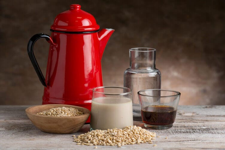 latte di orzo latte di orzo