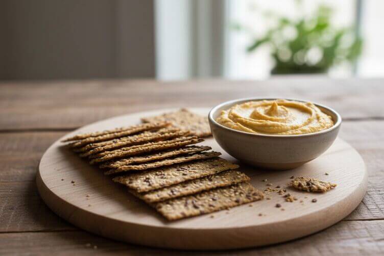 crackers con farina di teff crackers con farina di teff