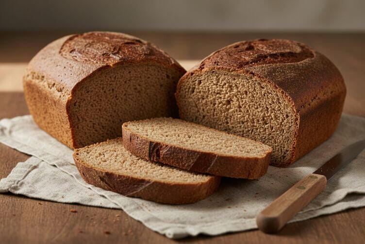 Farina di teff – un cereale senza glutine poco conosciuto filone di pane rustico fatto con farina di teff