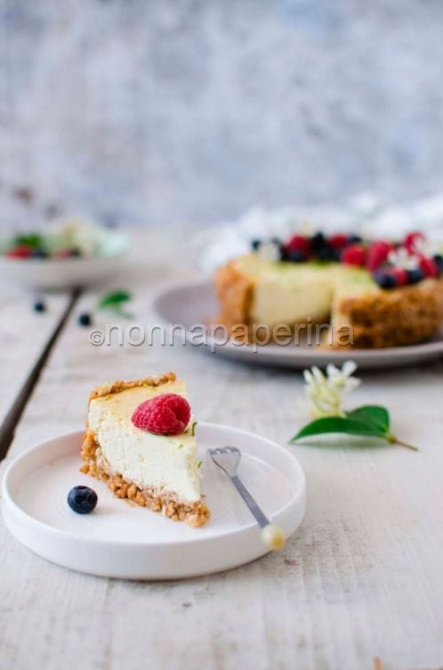 cheesecake per la dieta chetogenica