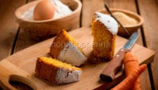 Torta alle carote per una festa di compleanno Torta alle carote per una festa di compleanno