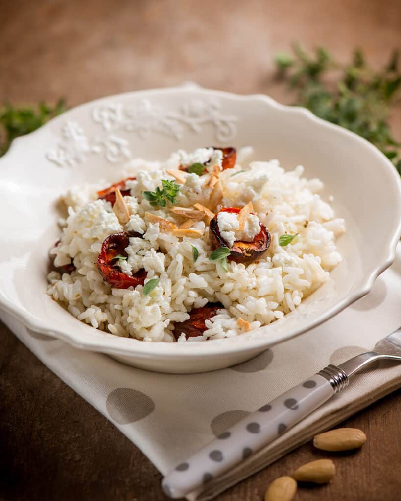 Risotto con pomodorini Risotto con pomodorini