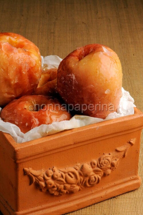Mele caramellate al forno Mele caramellate al forno