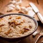 Porcini mushroom risotto, the Sunday dish Porcini mushroom risotto, the Sunday dish
