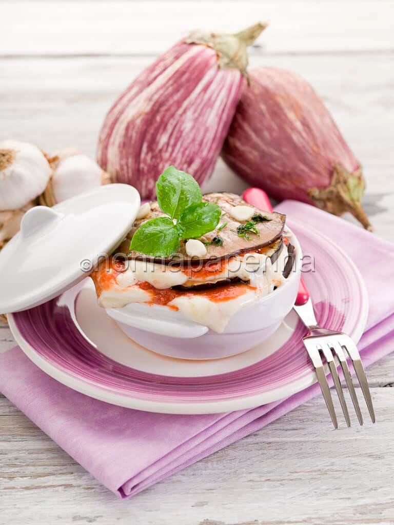Parmigiana di melanzane light Parmigiana di melanzane light