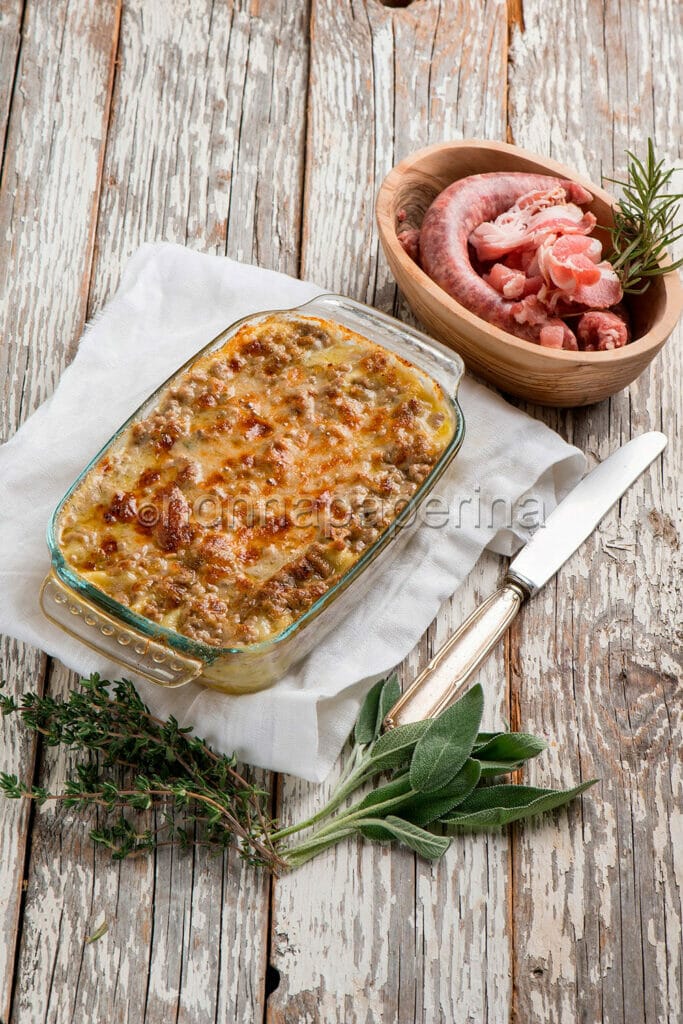 Lasagne di riso con ragu bianco Lasagne di riso con ragu bianco