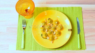 Ravioli ripieni di friarielli