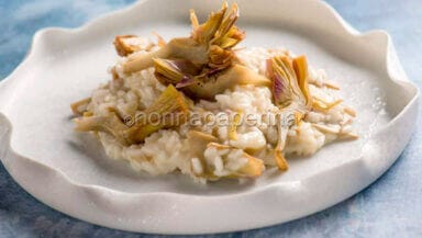 risotto con i carciofi