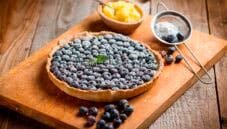 Crostata di mirtilli per colazione e merenda Crostata di mirtilli per colazione e merenda