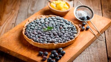 Crostata di mirtilli