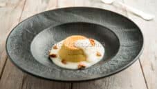 Flan di cardi con fonduta, un piatto davvero elegante