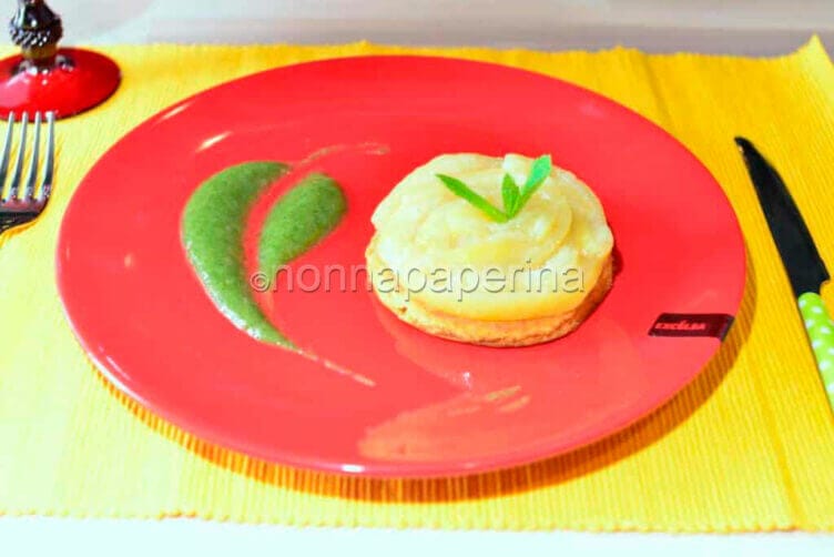 Tortino all olio limone e menta