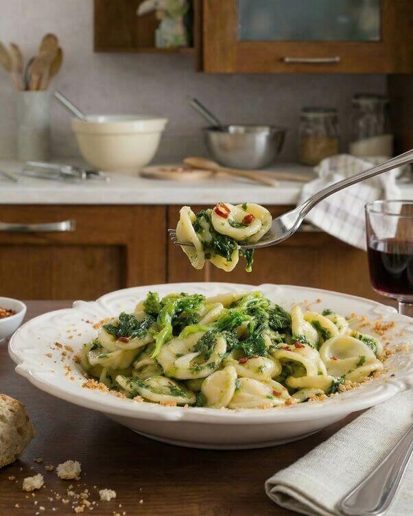 orecchiette con le cime di rapa