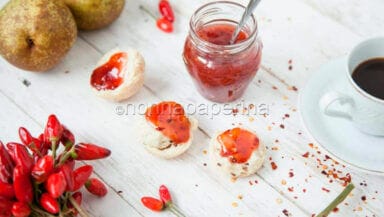 Confettura piccante di pere