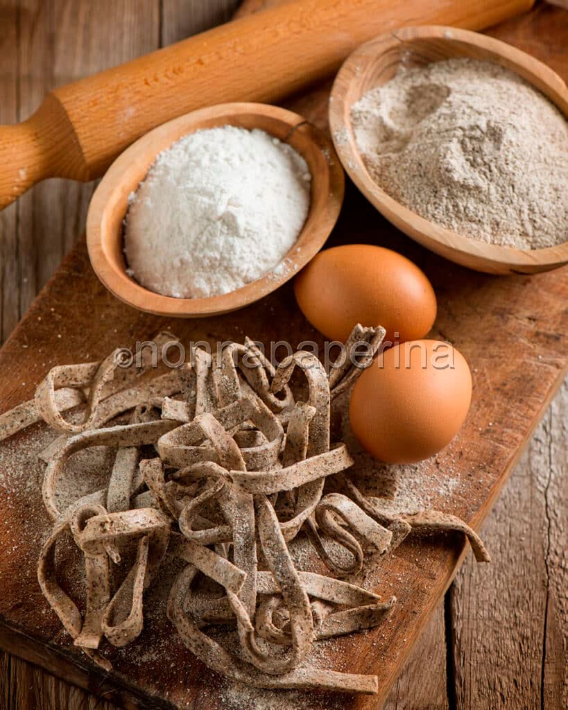 Tagliatelle di grano saraceno